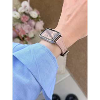 สายหนังสําหรับ Huawei Band 11 10 9 8 สร้อยข้อมือหรูหราสําหรับนาฬิกา Huawei Fit 5 5pro Fit3 2 สายรัดข้อมือทดแทน