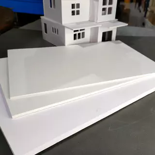 แผ่นพลาสวูด Plaswood 40x60 ซม. หนา 3-20 มิล. PVC Foam Board แผ่นพีวีซีแข็ง ป้าย งานDIY พร้อมส่ง