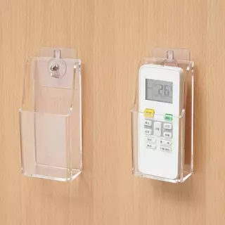 [Backlight] ที่วางรีโมทคอนโทรลอะคริลิคติดผนังกล่องเก็บควบคุมเครื่องปรับอากาศ Remote Organizer [ใหม่]