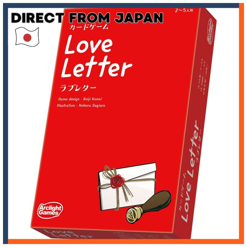 Arclight Love Letter Board Game Second Edition For 2-5 Players Age 10 Plus