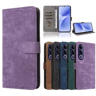 สําหรับVivo V70FE V70 FE 2026 เคสโทรศัพท์พลิกซิปหนังLuxury LanyardปลอกVivoV70FE VivoV70 Lite V60 V50 กระเป๋าสตางค์ช่องใส่การ์ดกันกระแทกปลอดภัยขาตั้งผู้ถือแฟชั่นปกหลัง