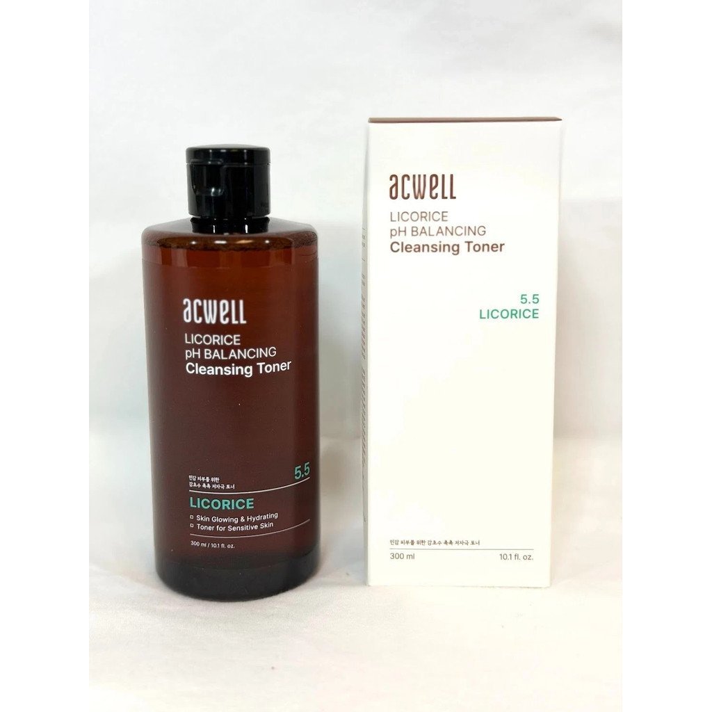 Acwell 5.5 Licorice pH Balancing Cleansing Toner 10.1 Oz - ปิดผนึกใหม่ 2028