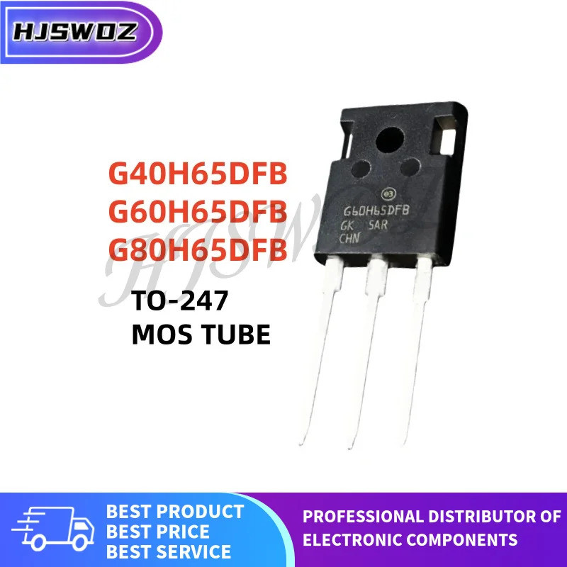 5PCs G40H65DFB G60H65DFB G80H65DFB STGWA40H65DFB STGWA60H65DFB STGW80H65DFB TO-247 100% ใหม่ moss ใน