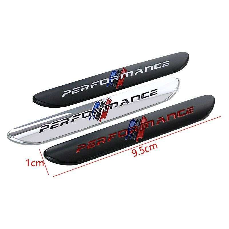 สําหรับ BMW M Performance โลโก้ Fender ด้านข้างสติกเกอร์ด้านหลังสัญลักษณ์ด้านหลัง badge F10 F20 F30 