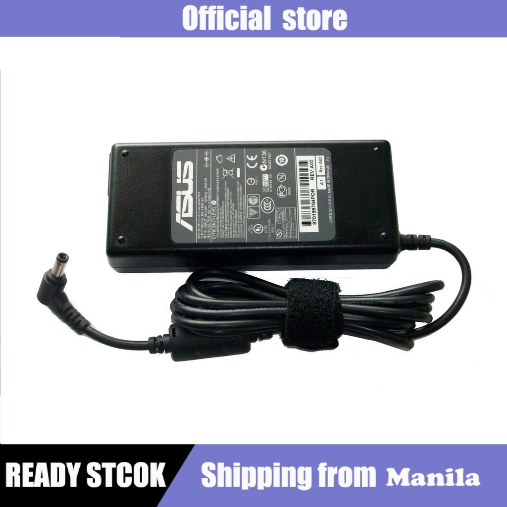 ASUS Adapter 19V 4.74A 5.5 x 2.5mm Adapter for Asus Laptop