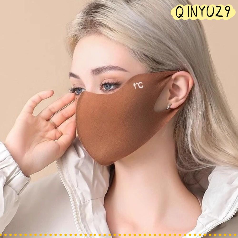 QINYUZ9QX Face , Washable Dralon Warm , Breathable Dust Face Veil Women