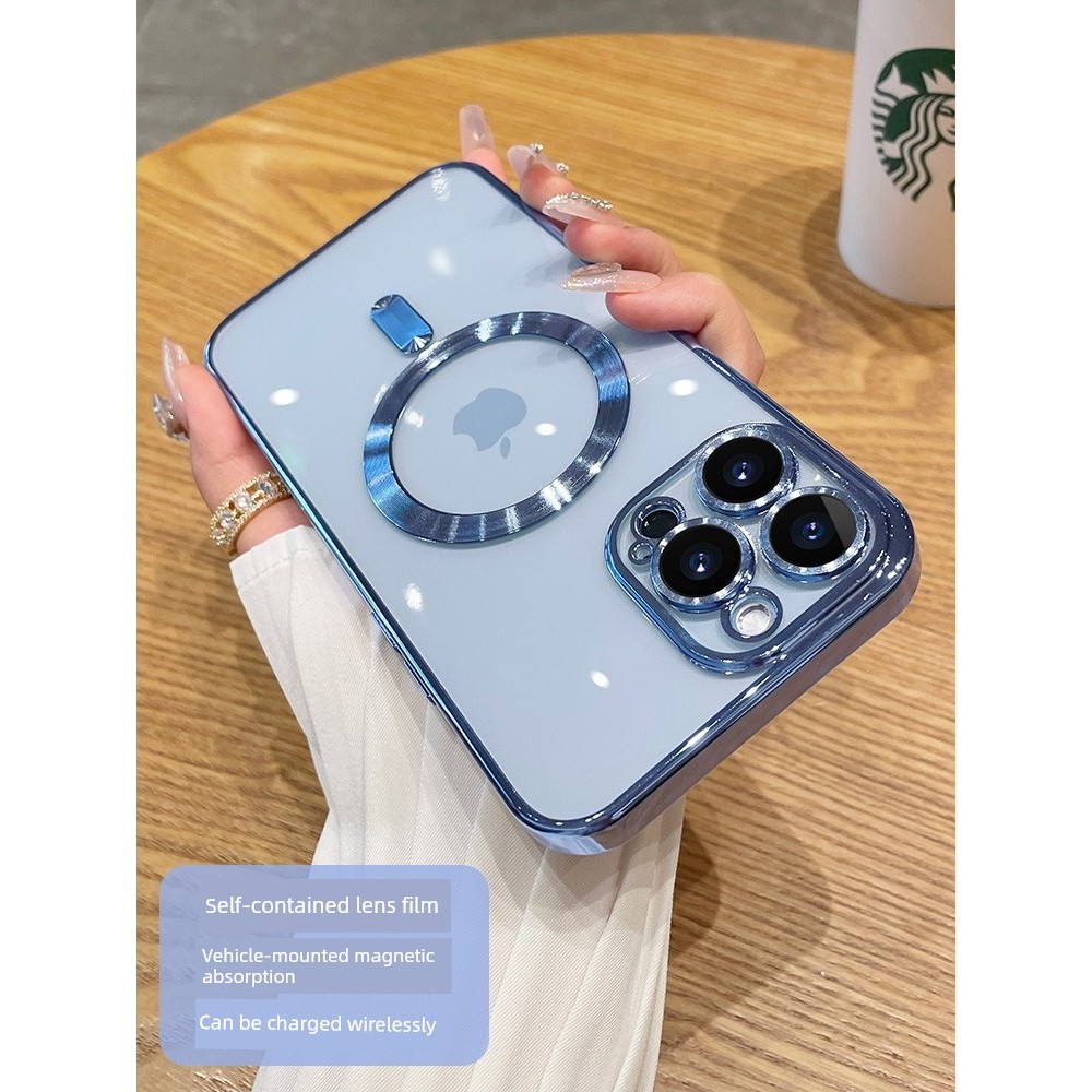 เคส 425 degree เคส 425 แอปเปิ้ลชาร์จซิลิโคนระดับไฮเอนด์ป้องกันกรณีฟิล์มเลนส์