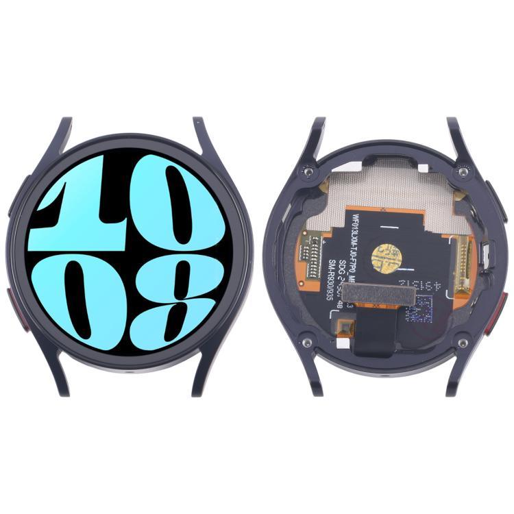 โรงงานโดยตรงสําหรับ Samsung Galaxy Watch6 40 มม.SM-R930/R935 หน้าจอ LCD Digitizer ประกอบเต็มรูปแบบพร้อมกรอบ