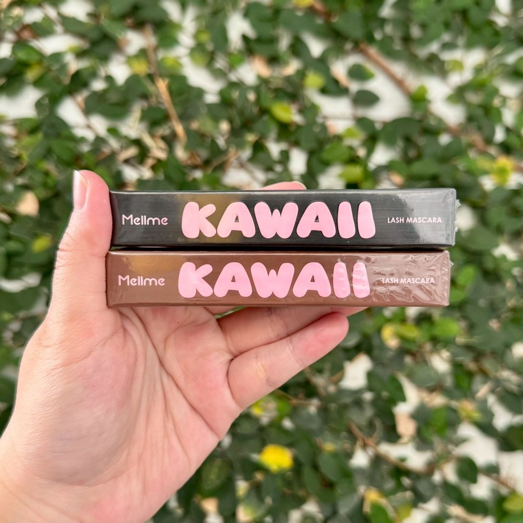 ((dinidon Shop)) MELLME Kawaii Lash Mascara 8 G. #01 Black Kuro / #02 Brown Chairo