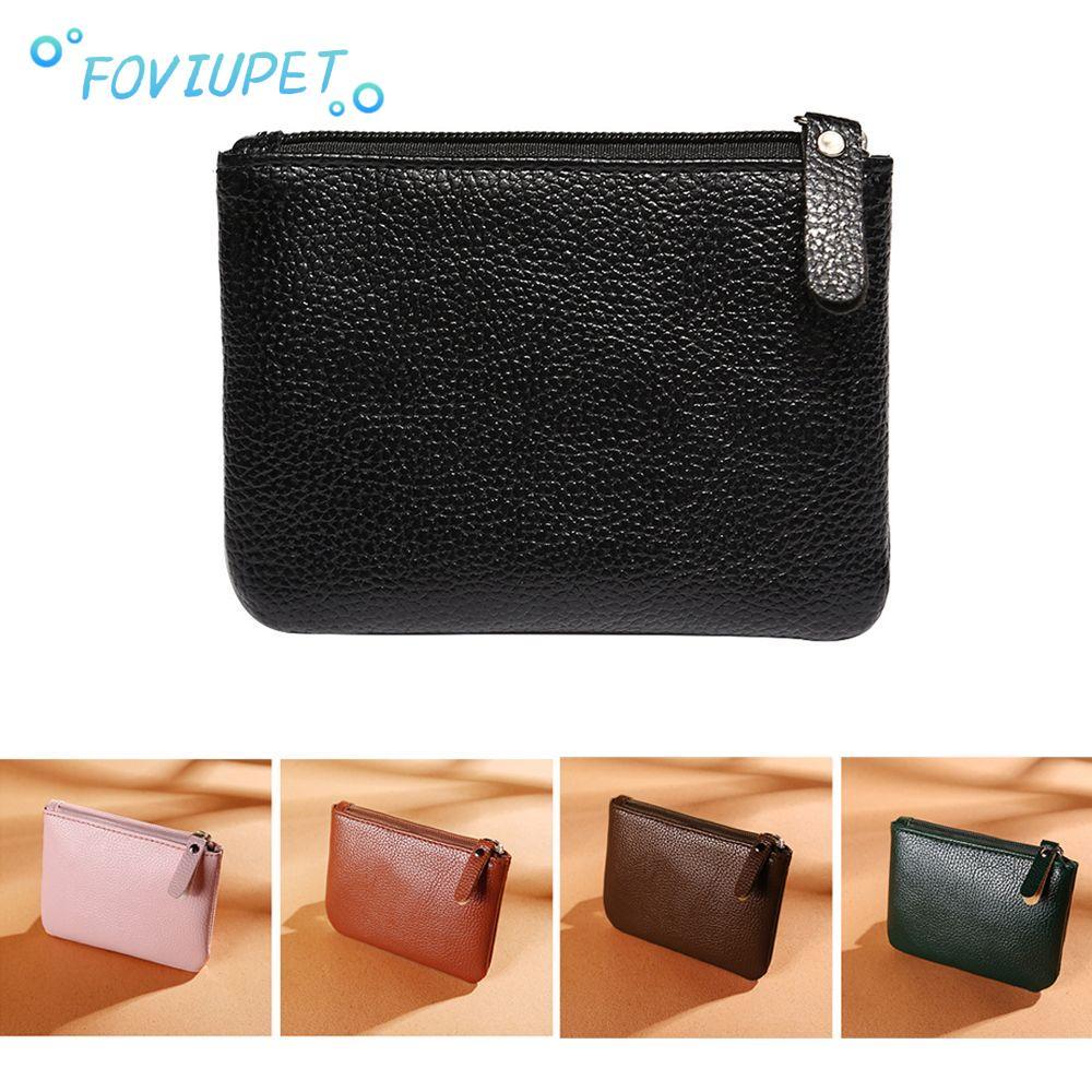 Mini Purse Retro PU Leather Minimalist Coins Bag