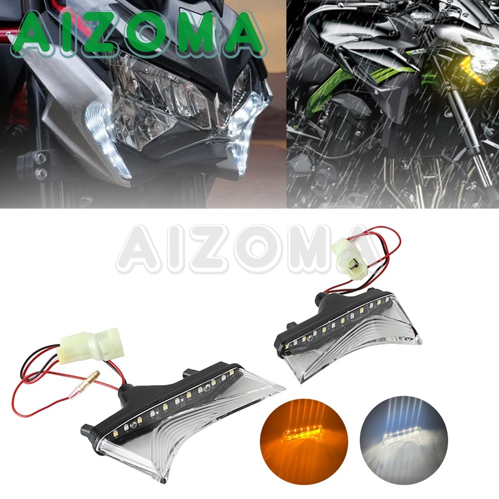 AL For KAWASAKI Z900 Z 900 Z-900 z900 2020 2021 2022 2023 2024 LED Front Daytime Running Lights Turn