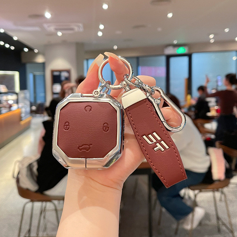 เหมาะสําหรับ 26 CHERY JETOUR T2 เคสกุญแจ JETOUR t2 Gradient Traveler PRO เคสโลหะ