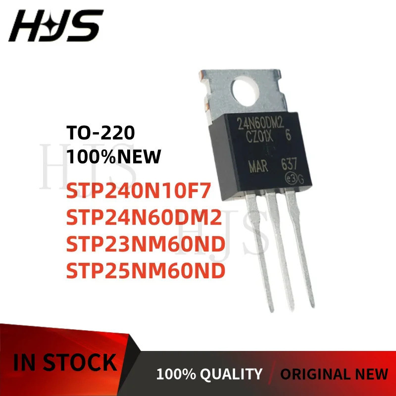 10PCS STF9NM60N STF13NM60N STF18NM60N STF24NM60N STF26NM60N TO-220F ในสต็อกชิปic mos 2JOA