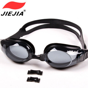 Jiejia OPT1003 แว่นตาว่ายน้ําสำหรับสายตาสั้น ป้องกันหมอก สินค้าพร้อมสต็อก