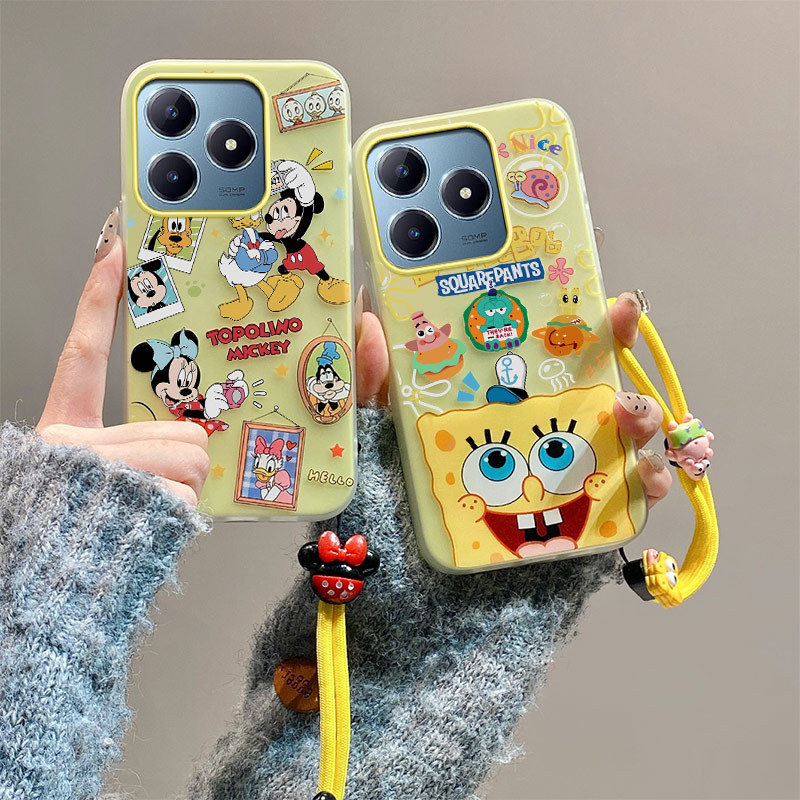 เคส Realme C63 เคส 2-in-1 PC เคสโทรศัพท์ความรู้สึกฝ้าแข็ง TY-GDKS