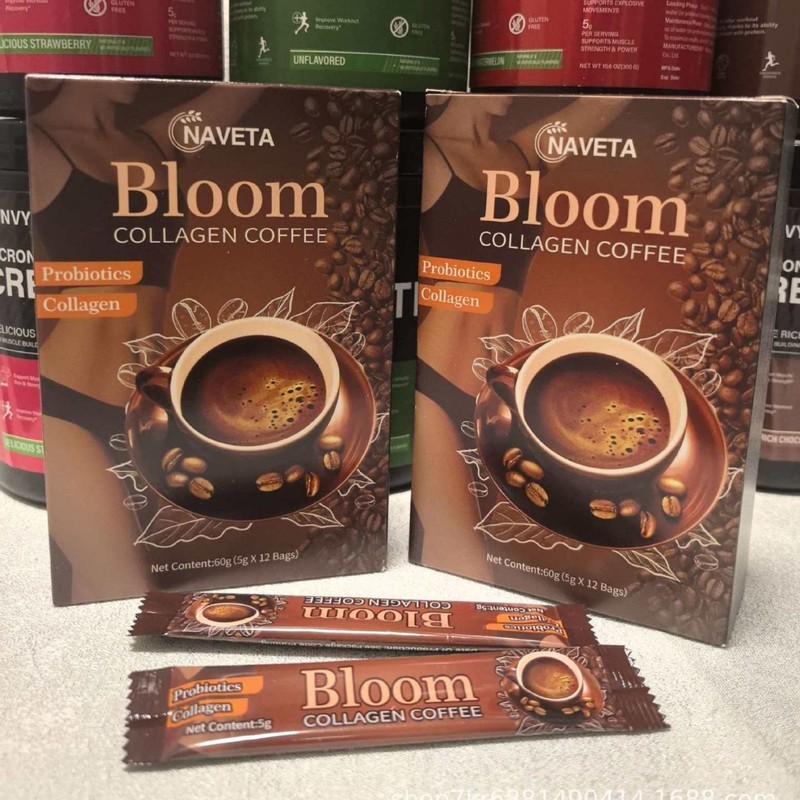 Bloom Collagen Coffee Skin Beauty Anti Aging ลบริ้วรอย042707280