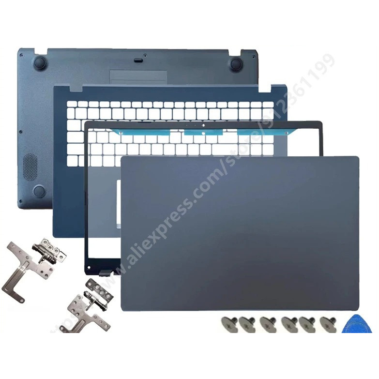 ใหม่สําหรับ ASUS E510 E510M E510MA L510 L510MA แล็ปท็อปปกหลัง LCD ด้านหน้า Bezel Palmrest ด้านล่างกร