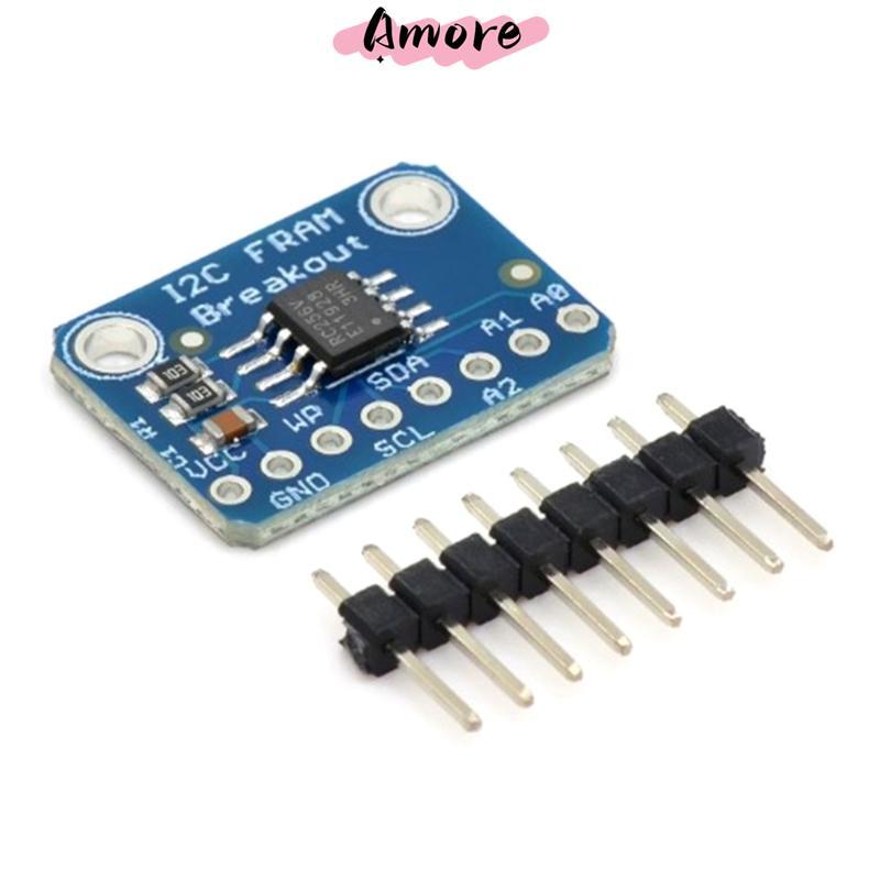 Amore 256Kb I2C โมดูลหน่วยความจํา MB85RC256V สําหรับการบันทึกอุปกรณ์โครงการการพัฒนา