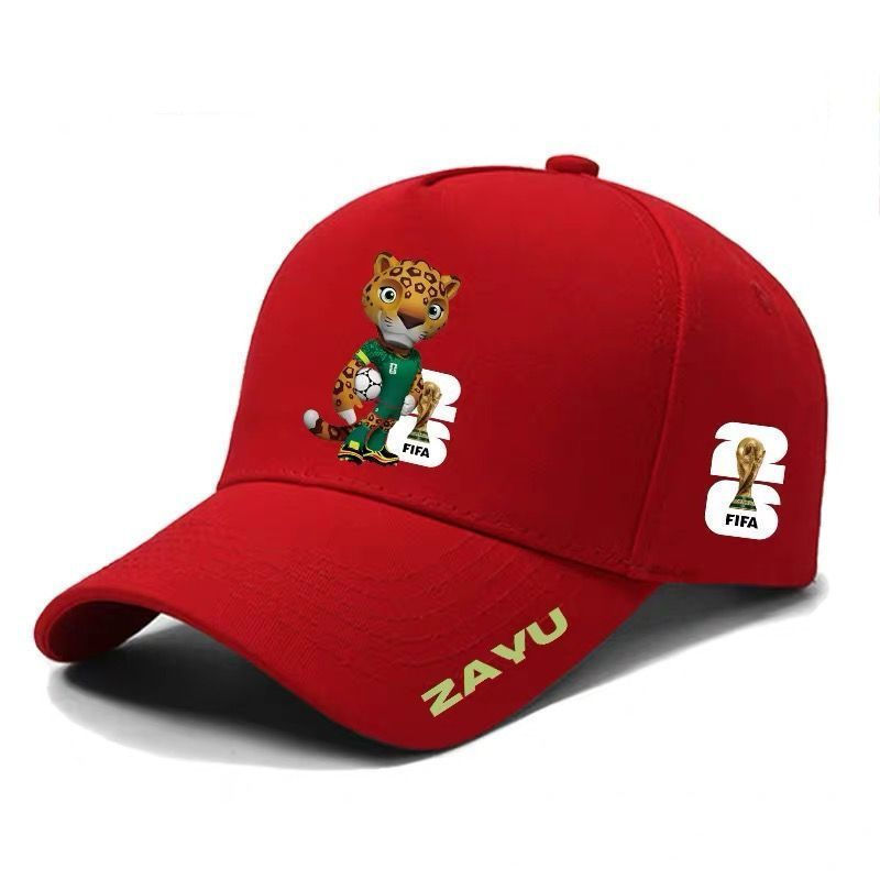 แฟชั่นสุดฮอตคลัทช์ 23rd FIFA World Cup Zayu Maple มาสคอตอย่างเป็นทางการเบสบอลหมวกบังแดด