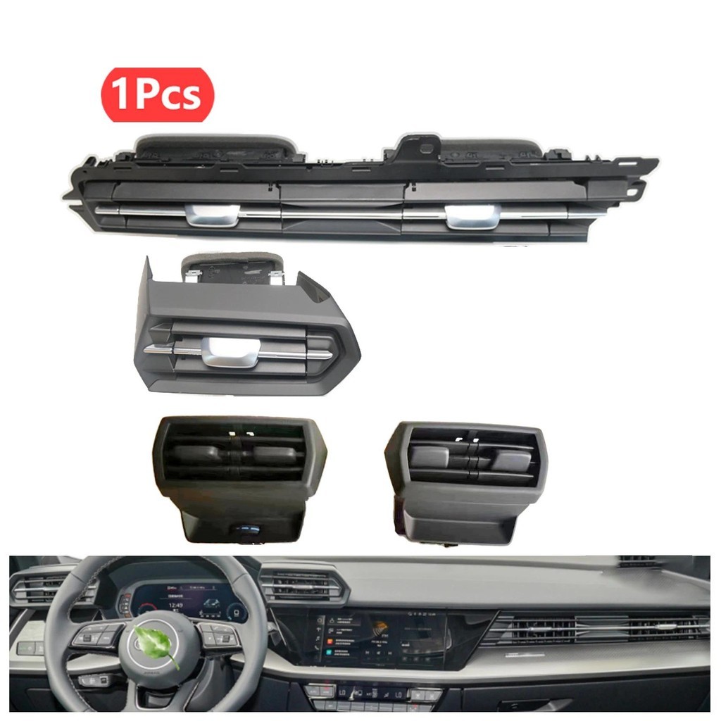Ruili340 สําหรับ Audi A3 A3L 8Y 8Y1 820 902A Air Conditioner outlet Dashboard Air Vents เครื่องมือแผ