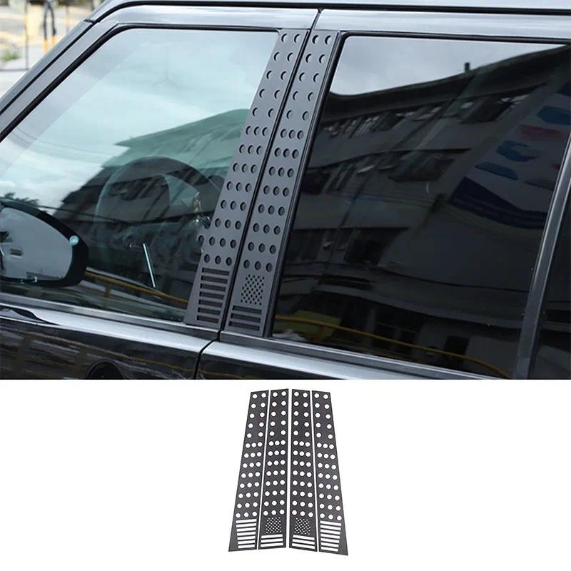 สําหรับ Land Rover Discovery 3 Discovery 4 2004-2016 อลูมิเนียมรถหน้าต่าง B-pillar Center Pillar Tri