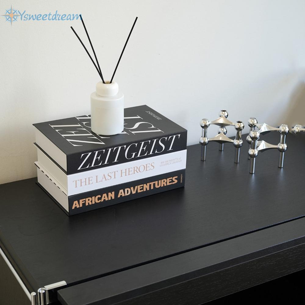 【SWTDRM】Fake book storage box, fake book home decoration storage decoration book box