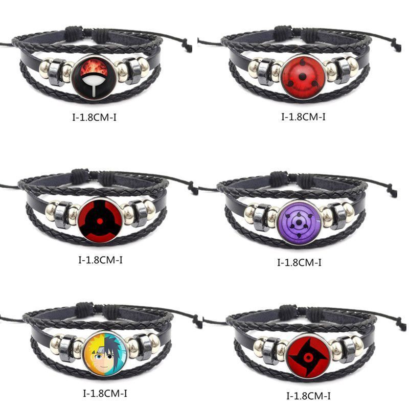 Kaleidoscope Writing Round Eye Time Gem Shadow Ninja สร้อยข้อมืออะนิเมะ