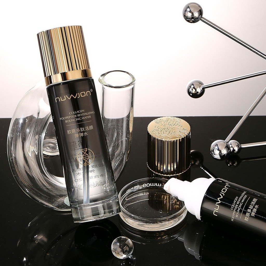 You Zun Collagen Peptide Revitalizing Face Bouncy Water + Bouncy Bouncy Milk Travel Essential Liftin