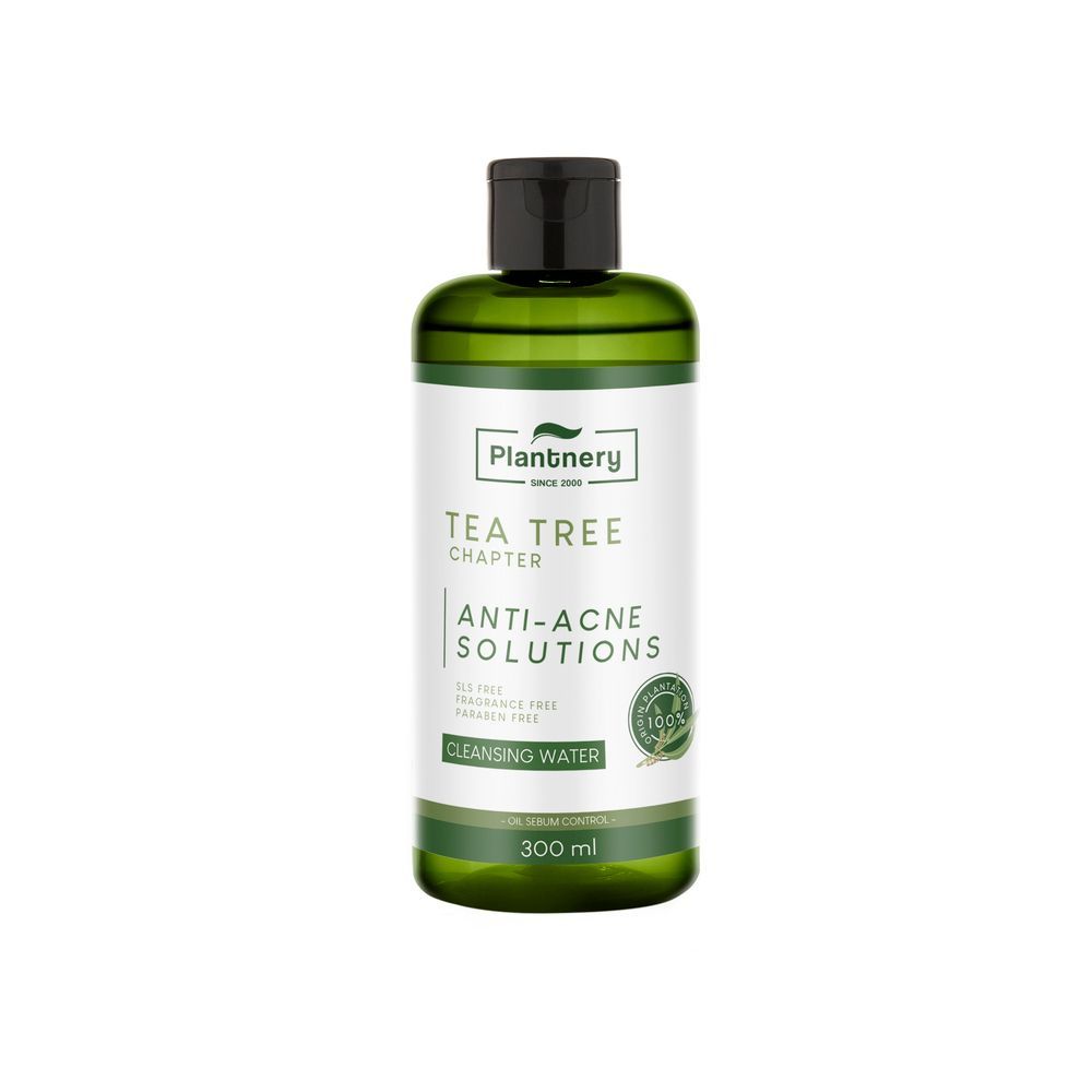 แพลนท์เนอรี่ ทีทรีคลีนซิ่ง300มล PLANTNERY TEA TREE CLEANSING WATER 300ML