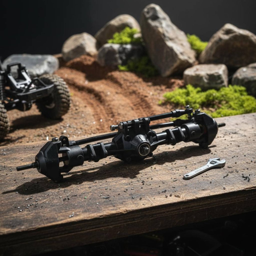 อะไหล่อัพเกรด SCX10 Axle Heavy Duty AR44 เพลาตรงสําหรับ Away-Road