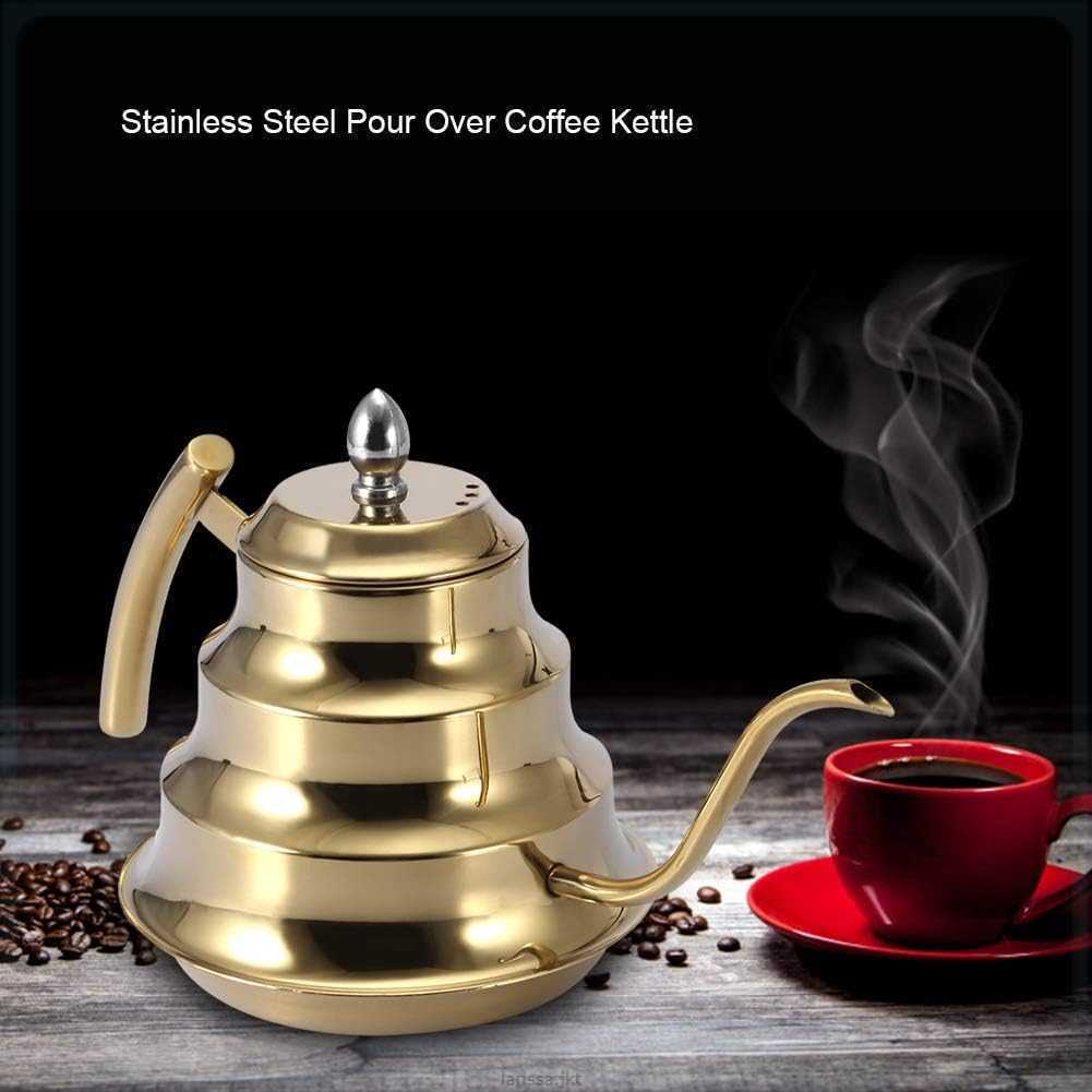 ZUJIE Gooseneck Pour Over Drip Kettle 1.2L - HS-12