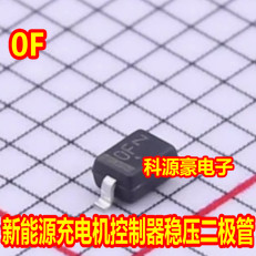 ของ 0F ใหม่ Energy Charger Controller Patch ตัวควบคุมแรงดันไฟฟ้าไดโอด MM3Z6V8T1G SOD323-2 Pins