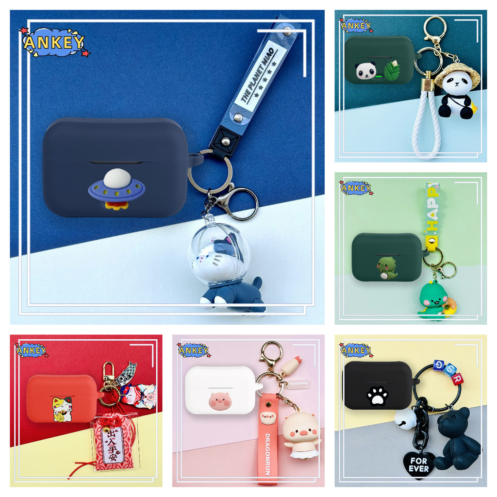Compatible with MOONDROP Pudding Bluetooth Earphones Silicone Protective Case for MOONDROP Pudding C