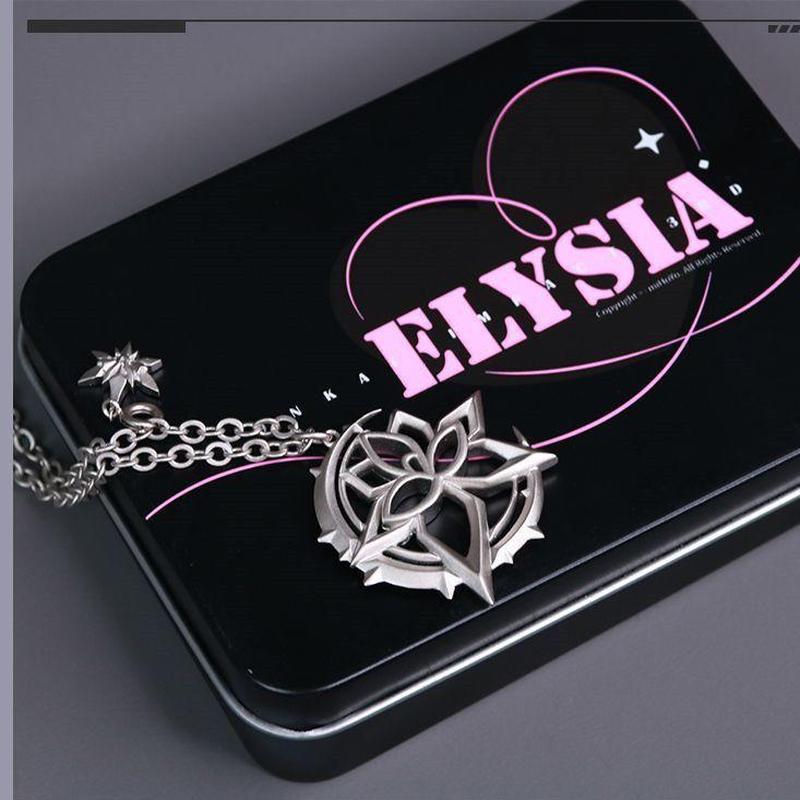 ผลกระทบ Honkai 3rd/Elysia/Honkai 3 Alicia สร้อยคอแฟชั่น Niche อุปกรณ์เสริม/dokj