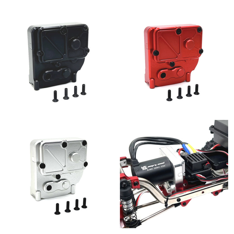 MJX 1/12 H12Y H12Y + RC 4MD โลหะอะไหล่อัพเกรดสําหรับรีโมทคอนโทรลรถขนาดกลาง wave กล่อง shell ชิ้นส่วน