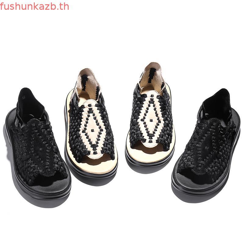 รองเท้าแตะรัดส้น สไตล์ Chubasco Sandals SD49 ชาย หญิง - Black (พร้อมส่งจากไทย)