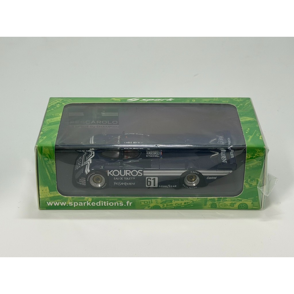 French Limited Edition Sober C8 1986 Newbergrin 1,000km ความอดทนแชมป์