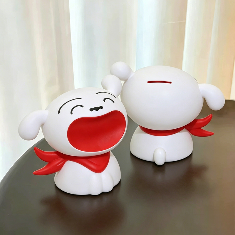 Creative Shiro Big Mouth Storage Piggy Bank Home Desktop ตกแต่งสะสมของขวัญ