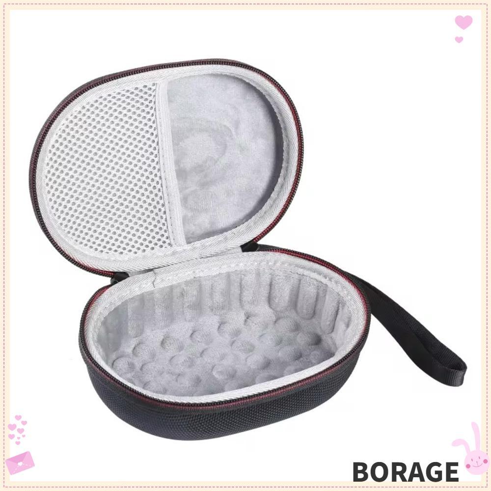 BORAG กระเป๋าเก็บเมาส์, ฝาครอบป้องกันเมาส์ EVA Carring แบบแข็ง, กันน้ํากันฝุ่นเมาส์สีดํา Hard สําหรับ MX Master 3/MX 2 2S