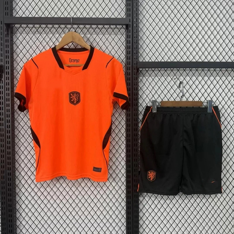2026 Netherlan Jersey Kids ชุดเสื้อฟุตบอลทีมชาติ Home & Away #264281