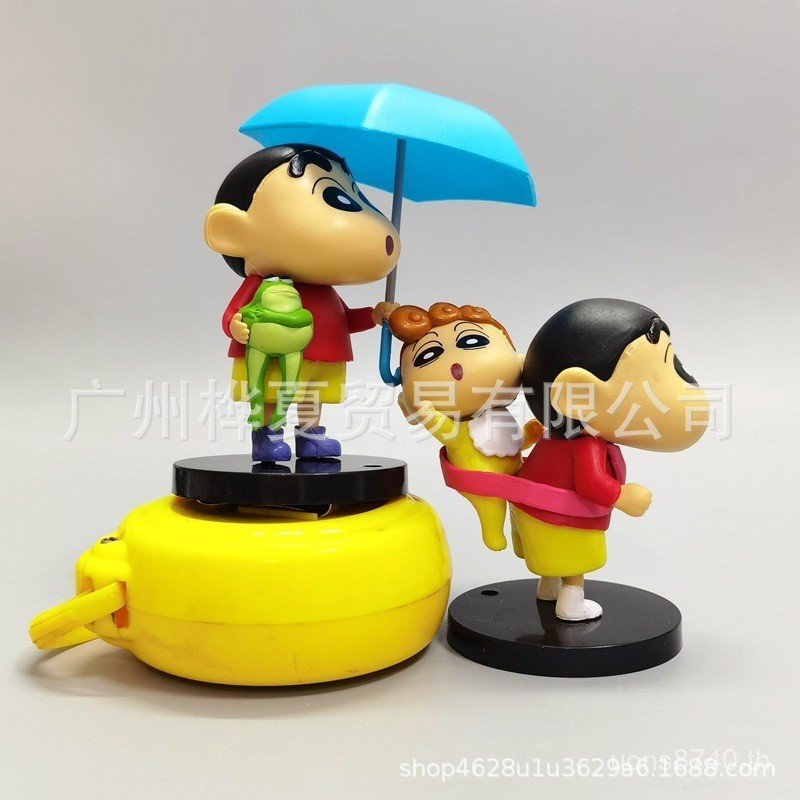 เครื่องประดับ Crayon Shin-Chan Play อุปกรณ์เสริมไม่มีตุ๊กตาทุกวันขายร้อน Shin-Chan ของเล่นทํามืออินเ