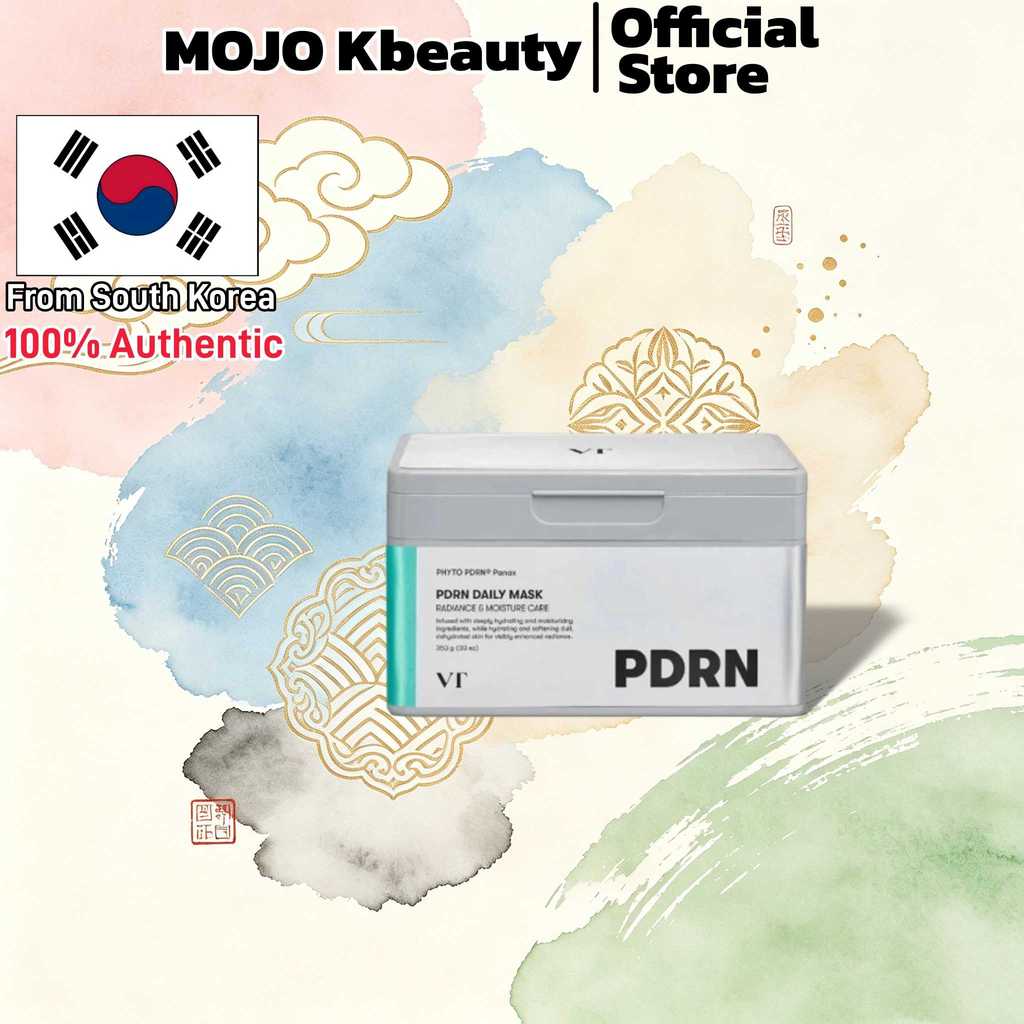 [VT] เครื่องสําอาง PDRN Daily Mask 30 ชิ้น /ให้ความชุ่มชื้นและยืดหยุ่น ปรับปรุงเส้นละเอียด เพิ่มความยืดหยุ่นของผิว