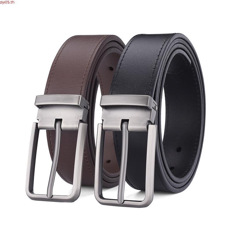 Guy Laroche เข็มขัดหัวเข็มหนังผู้ชาย สีดำ รุ่น MGB0019PW5BL41