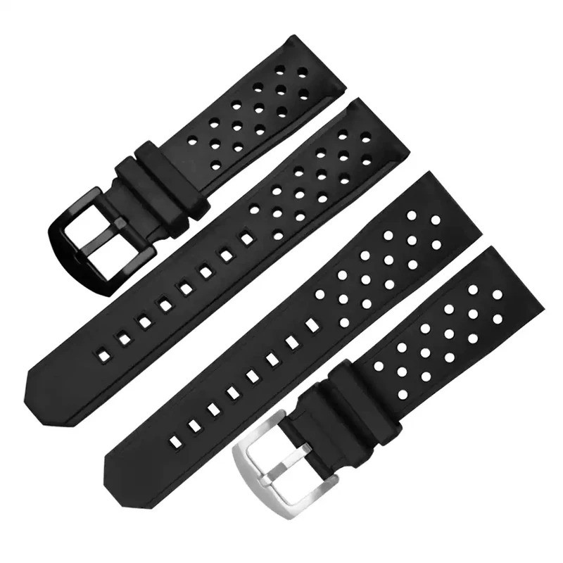 Soft Silicone Watch Strap for Tag Heuer Racing F1 WAZ2113 Sports Watch Series Accessories Rubber Men