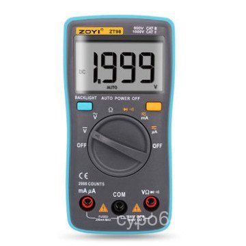 มัลติมิเตอร์อัจฉริยะ Zhongfang zt98 zt111 zt102 zt101 zt100 ความแม่นยำสูง zt109 เครื่องมือวัด DWPL