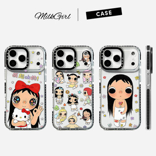 สาวดอกไม้เคสโทรศัพท์สําหรับ ไอโฟน 17 มือโปร สูงสุด 17 อากาศ 16 บวก 15 14 13 12 11 กันกระแทกป้องกันปลอกอ่อน