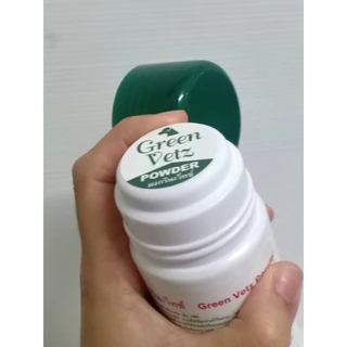 แป้ง กำจัดเห็บหมัด Green Vetz สำหรับสุนัข 150g แพ็ค 12 ชุด