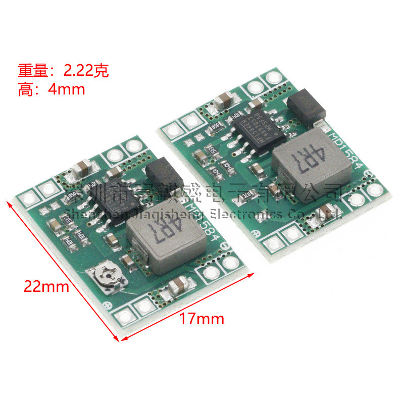 MP1584EN-3A Power Buck โมดูลปรับ Ultra LM2596 24V ถึง 12V9V5V3V
