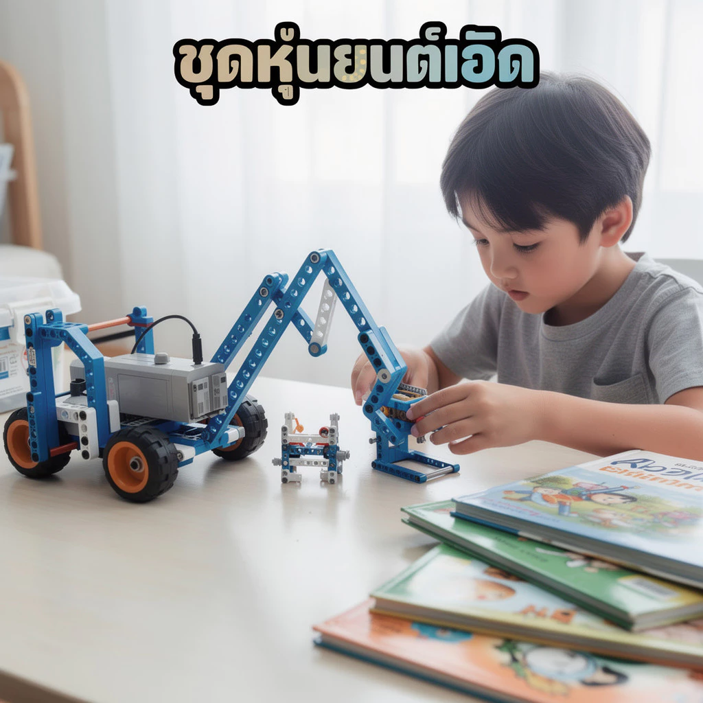 บล็อกตัวต่อเทคนิค ชุดหุ่นยนต์ MOC รุ่น 9686 thumbnail 3