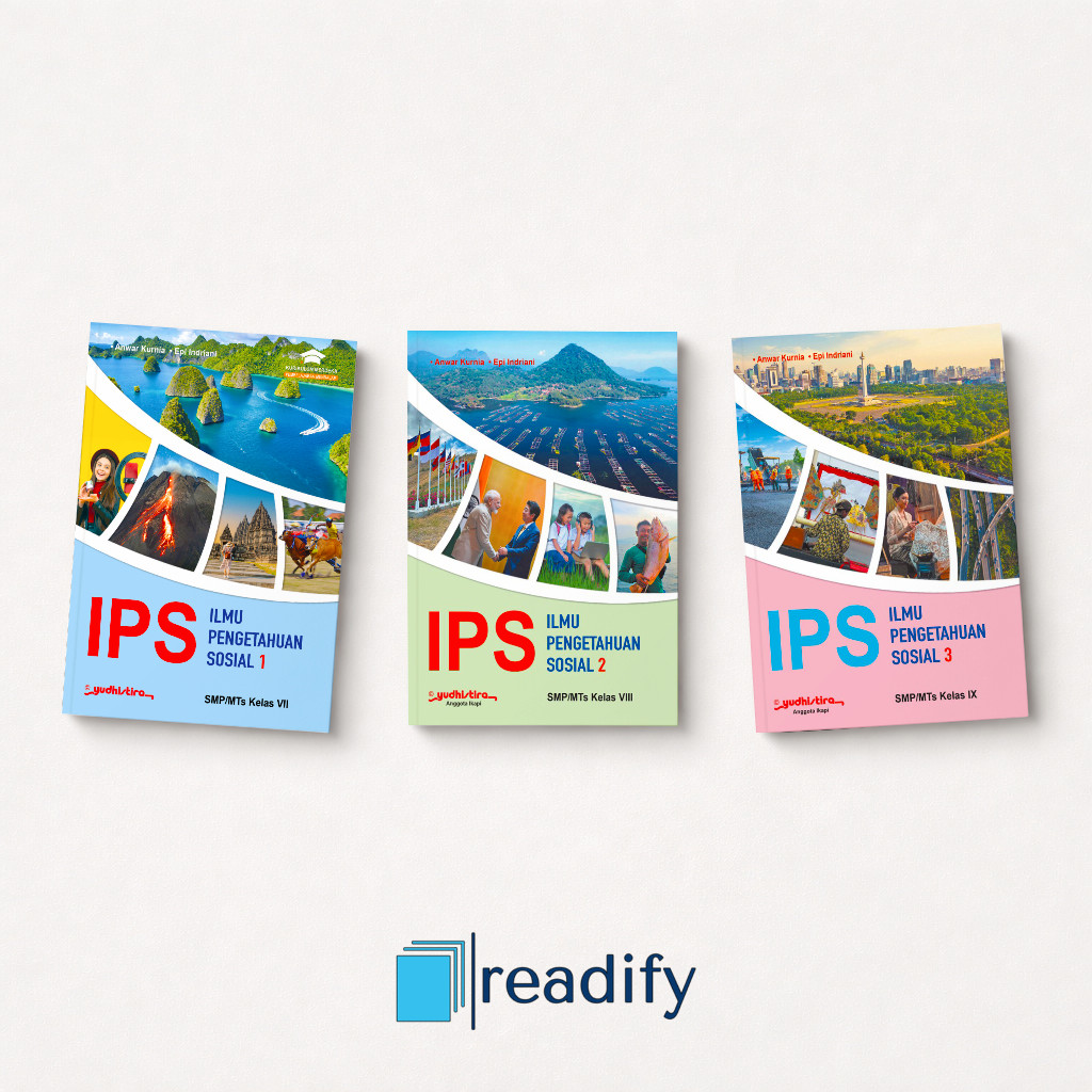 Social Studies Class 7 8 9 SMP/MTs Yudhistira หลักสูตรอิสระล่าสุด